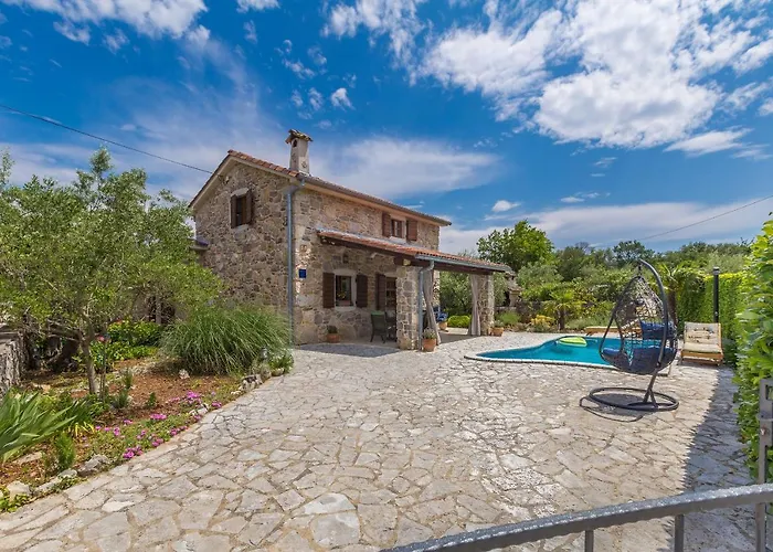 House Andrea With Pool * Sveti Ivan Dobrinjski