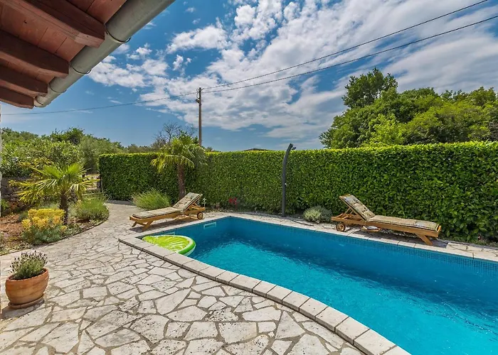 House Andrea With Pool * Sveti Ivan Dobrinjski