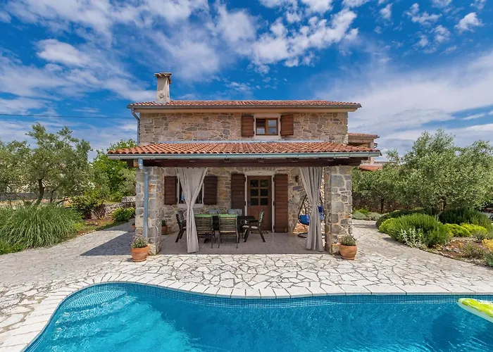 House Andrea With Pool * Sveti Ivan Dobrinjski